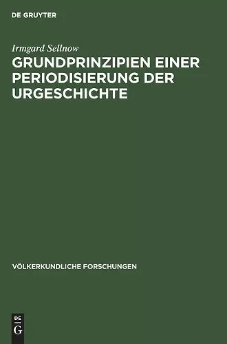 Grundprinzipien Einer Periodisierung Der Urgeschichte cover