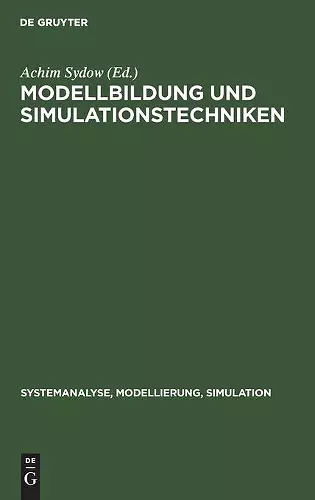 Modellbildung Und Simulationstechniken cover