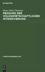Messung Der Volkswirtschaftlichen Intensivierung cover