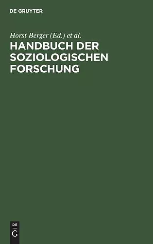 Handbuch Der Soziologischen Forschung cover