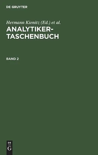 Analytiker-Taschenbuch. Band 2 cover