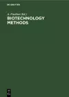 Biotechnology Methods cover