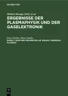 Electric Properties of Weakly Nonideal Plasmas cover
