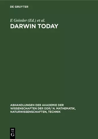 Darwin today cover
