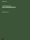Isotopenpraxis. Band 19, Heft 1/2 cover