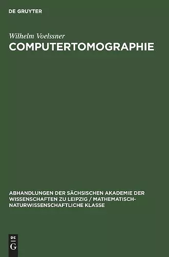 Computertomographie cover