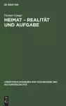 Heimat - Realität Und Aufgabe cover