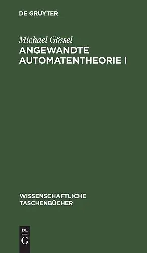 Angewandte Automatentheorie I cover