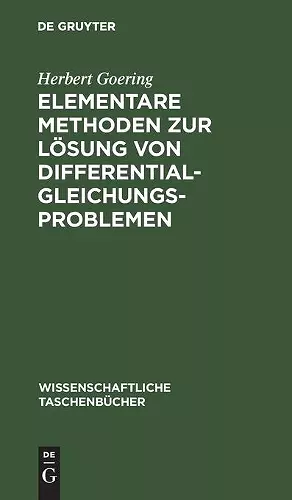 Elementare Methoden Zur Lösung Von Differentialgleichungsproblemen cover