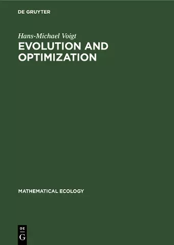 Evolution and Optimization cover
