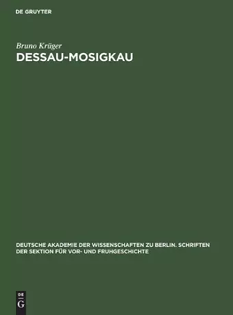 Dessau-Mosigkau cover