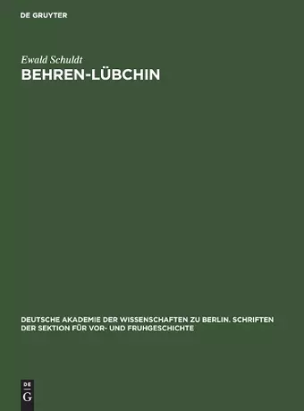Behren-Lübchin cover