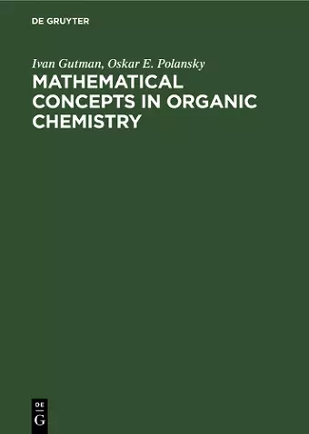 Mathematical Concepts in Organic Chemistry cover