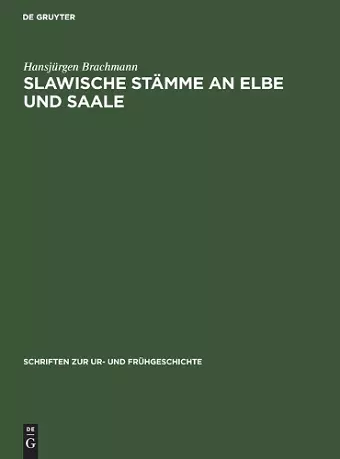 Slawische Stämme an Elbe Und Saale cover