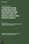 Ziele, Faktoren, Rationalität Des Ökonomischen Wachstums cover
