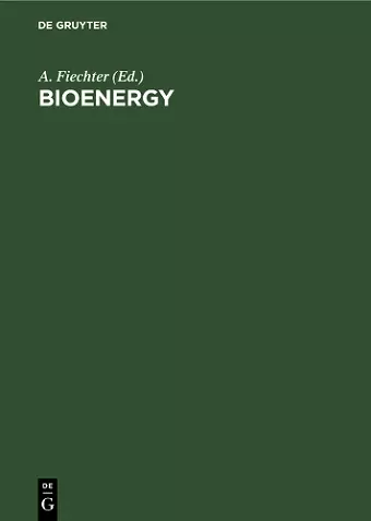 Bioenergy cover