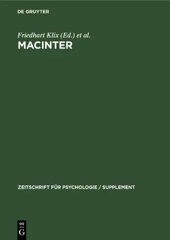MACINTER cover