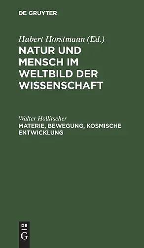 Materie, Bewegung, Kosmische Entwicklung cover