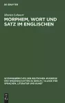 Morphem, Wort und Satz im Englischen cover