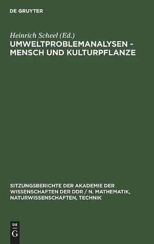 Umweltproblemanalysen - Mensch Und Kulturpflanze cover