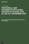 Probleme Der Geschichte Des Zweiten Weltkrieges cover