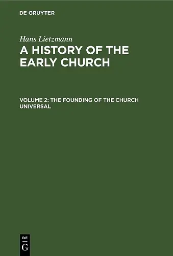 The Founding of the Church Universal cover