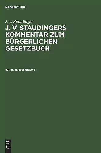 Erbrecht cover
