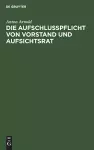 Die Aufschlusspflicht Von Vorstand Und Aufsichtsrat cover