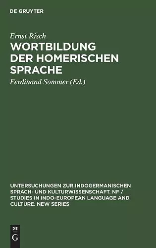 Wortbildung Der Homerischen Sprache cover