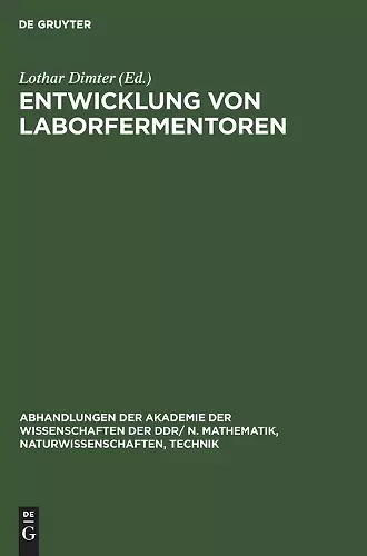 Entwicklung Von Laborfermentoren cover