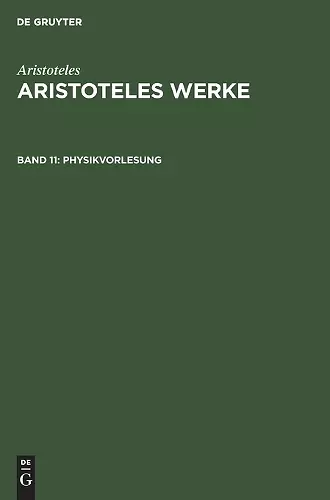 Physikvorlesung cover