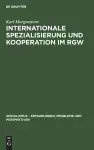 Internationale Spezialisierung Und Kooperation Im Rgw cover