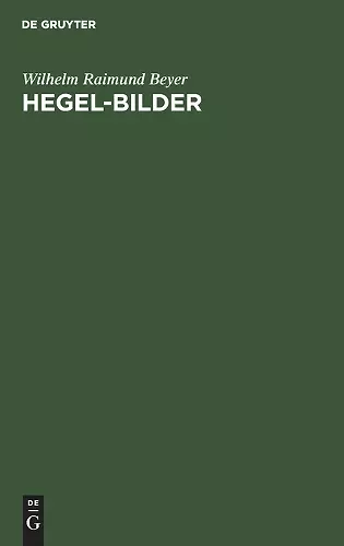Hegel-Bilder cover