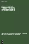 Von Stein Zu Hardenberg cover
