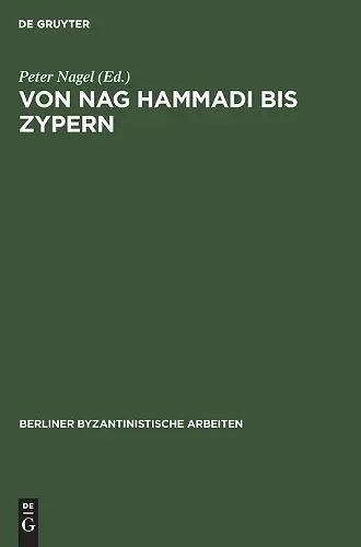Von Nag Hammadi Bis Zypern cover