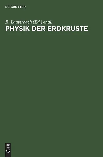 Physik Der Erdkruste cover