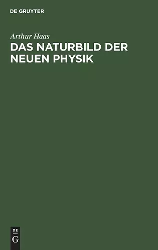 Das Naturbild Der Neuen Physik cover