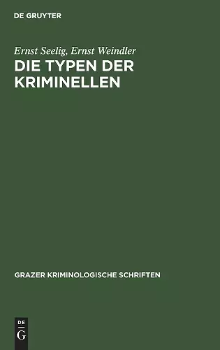 Die Typen Der Kriminellen cover