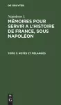 Notes Et Mélanges cover