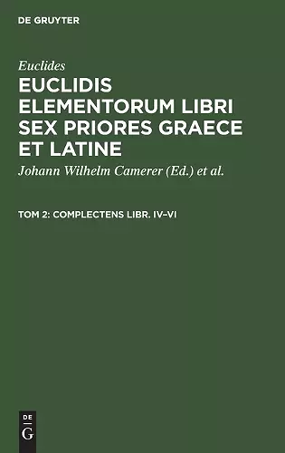 Complectens Libr. IV-VI cover