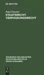 Staatsrecht. Verfassungsrecht cover