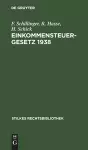 Einkommensteuergesetz 1938 cover