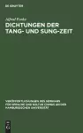 Dichtungen Der Tang- Und Sung-Zeit cover