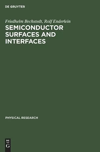 Semiconductor Surfaces and Interfaces cover