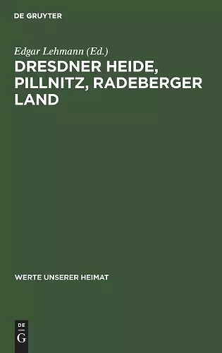 Dresdner Heide, Pillnitz, Radeberger Land cover