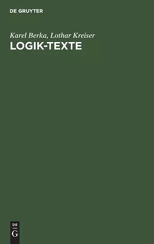 Logik-Texte cover