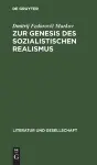Zur Genesis Des Sozialistischen Realismus cover