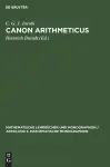 Canon Arithmeticus cover