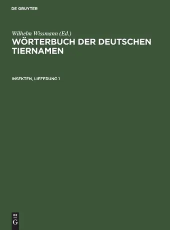 Insekten, Lieferung 1 cover