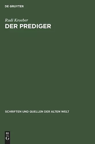 Der Prediger cover